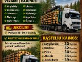 Parduodama pigiai medienos rasteliai