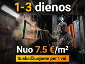 Miltelinis metalo dažymas Kaune ir Kauno raj.