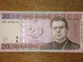 Lietuvos 20 litu banknotas