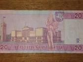 Lietuvos 20 litu banknotas - nuotraukos Nr. 2