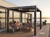 „pergola111“ – moderni, elegantiška pavėsinė 3x4m - nuotraukos Nr. 2