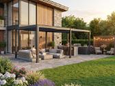 „pergola111“ – moderni, elegantiška pavėsinė 3x4m - nuotraukos Nr. 3