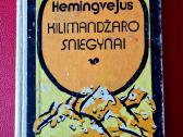 Knyga E.hemingvėjus ,Kilimandžaro sniegynai,