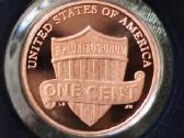 JAV 1 centas 2015m. S. Usa. Proof.