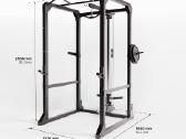 Jėgos stovas Decathlon Power Rack 900 - nuotraukos Nr. 3
