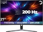 Naujas Gamepower 27" 200hz, 0,5 Ms, Fhd lenktas
