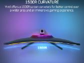 Naujas Gamepower 27" 200hz, 0,5 Ms, Fhd lenktas - nuotraukos Nr. 4