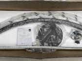 100w pakabinamas šviestuvas, juodas, 3000k, 62156d - nuotraukos Nr. 2
