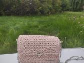 Rankų darbo crossbody rankinė