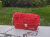 Rankų darbo crossbody rankinė - nuotraukos Nr. 4