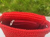 Rankų darbo crossbody rankinė - nuotraukos Nr. 5