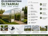 Polikarbonatiniai šiltnamiai Agro Eko ir Agro Liux