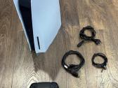 Playstation 5, Black & White, 825gb disk