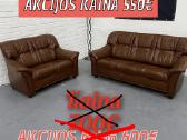 Odiniai baldai, su recliner, Didelis Pasirinkimas. - nuotraukos Nr. 29
