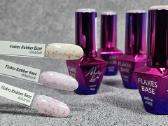 Milky kaučiukinė bazė su folijos dalelėmis Molly