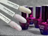 Milky kaučiukinė bazė su folijos dalelėmis Molly - nuotraukos Nr. 3