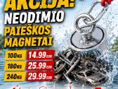 Neodimio paieškos magnetai - išpardavimas