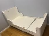 Lova su čiužiniu (Ikea, nedidelis kosmetinis defek - nuotraukos Nr. 2