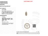Aukso pakabūkas su briliantais. 1,19 karato - nuotraukos Nr. 2