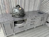 Kamado stalas iš degintos medienos, Kamado griliai - nuotraukos Nr. 4