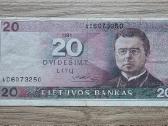 1991 metų 20 litų