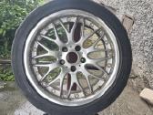 Bbs stiliaus ratlankia 17 sidabriniai 5x112 skylės - nuotraukos Nr. 3