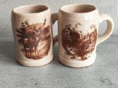 Vokiški alaus bokalai medžioklės motyvais 12 vnt - nuotraukos Nr. 3