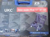Įrankių komplektas 108 dalių /216 dalių - nuotraukos Nr. 2