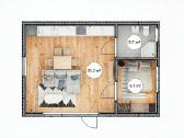 Modulinis namelis Aringas 33kvm - nuotraukos Nr. 4