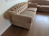 Trivietė klasikinė (chesterfield tipo) sofa 2 vnt. - nuotraukos Nr. 3