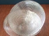 Stikliniai dubenys, 20cm, 2vnt.