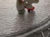 Porceleninė satulėlė ukrainiečių pora, šokėjai