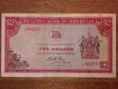 Rodežos 2 $ banknotas