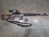 Tigr Svd 7,62x54 R graižtvinis pusautomatis