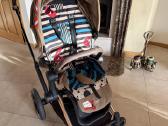 2 in 1 Cybex Priam V4 Rose Gold Karolina Kurkova