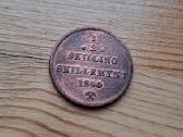 Norvegija 1840 1/2 skilingo