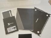 Xtreme Skin 14" MacBook skinas Brushed Titanium