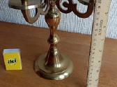 Švediška žalvarinė žvakidė 26cm - nuotraukos Nr. 4