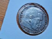 Vokietija-III reich 1935 5 reichsmarkės (sidabras) - nuotraukos Nr. 2