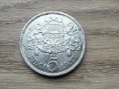 1925 metų 5 latai Latvija sidabras - nuotraukos Nr. 2