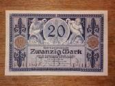 Vokietijos 20 markių banknotas