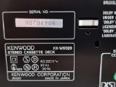 Kenwood Kx-w6020 Dolby Hx-pro Automatic Bias-japon - nuotraukos Nr. 6