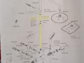 Hansgrohe 93907000 + 94164000 dušo vamzdis