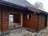 Medinių-rąstinių namų šlifavimas,dažymas. - nuotraukos Nr. 33