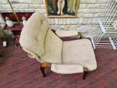 Vintažinis mid century autorinis fotelis/šezlongas - nuotraukos Nr. 5