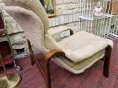 Vintažinis mid century autorinis fotelis/šezlongas - nuotraukos Nr. 13