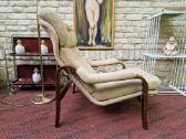 Vintažinis mid century autorinis fotelis/šezlongas - nuotraukos Nr. 18