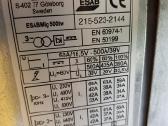 Suvirinimo aparatas Esab mig 500tw - nuotraukos Nr. 11