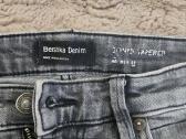 Plėšyti pilki boyfriend tipo džinsai - nuotraukos Nr. 5