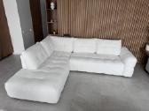 Nauja didelė kampinė sofa